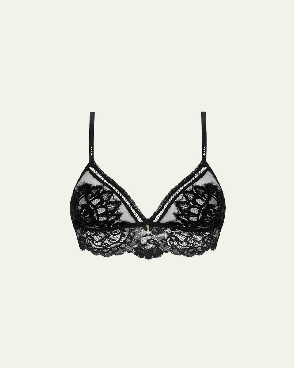 Desirs De Venise Lace & Tulle Soft Cup Bra
